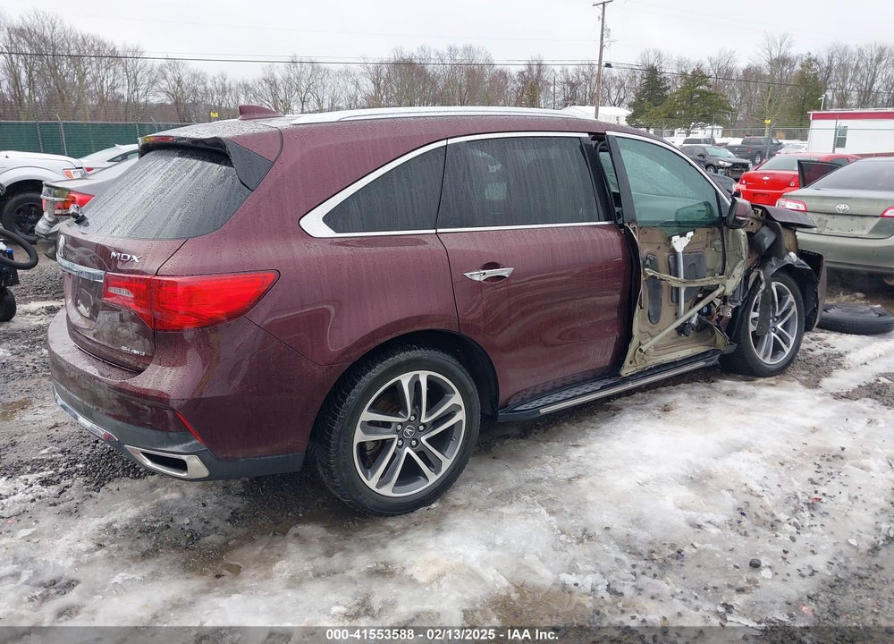 2017 ACURA MDX VIN: 5FRYD4H88HB042016