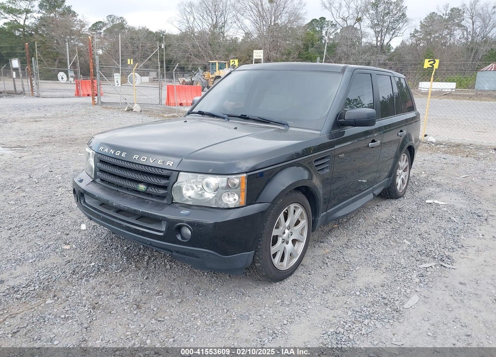 2008 LAND ROVER RANGE ROVER SPORT HSE VIN: SALSK25448A132185