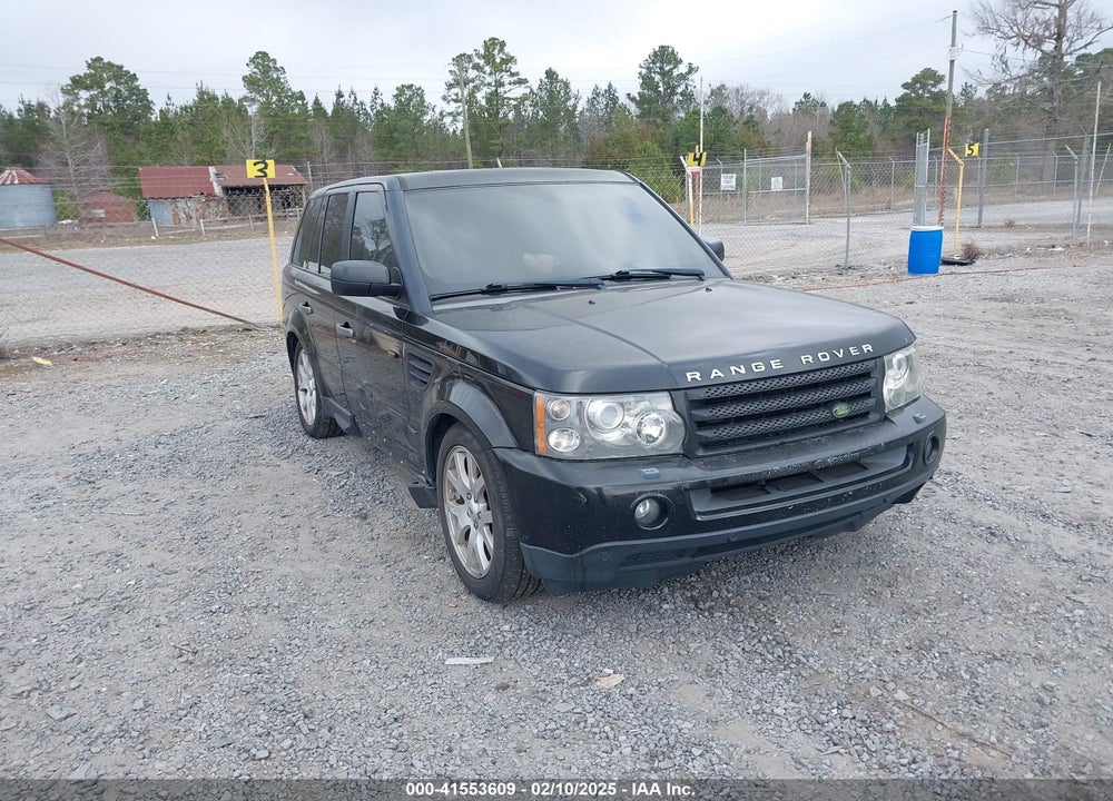2008 LAND ROVER RANGE ROVER SPORT HSE VIN: SALSK25448A132185