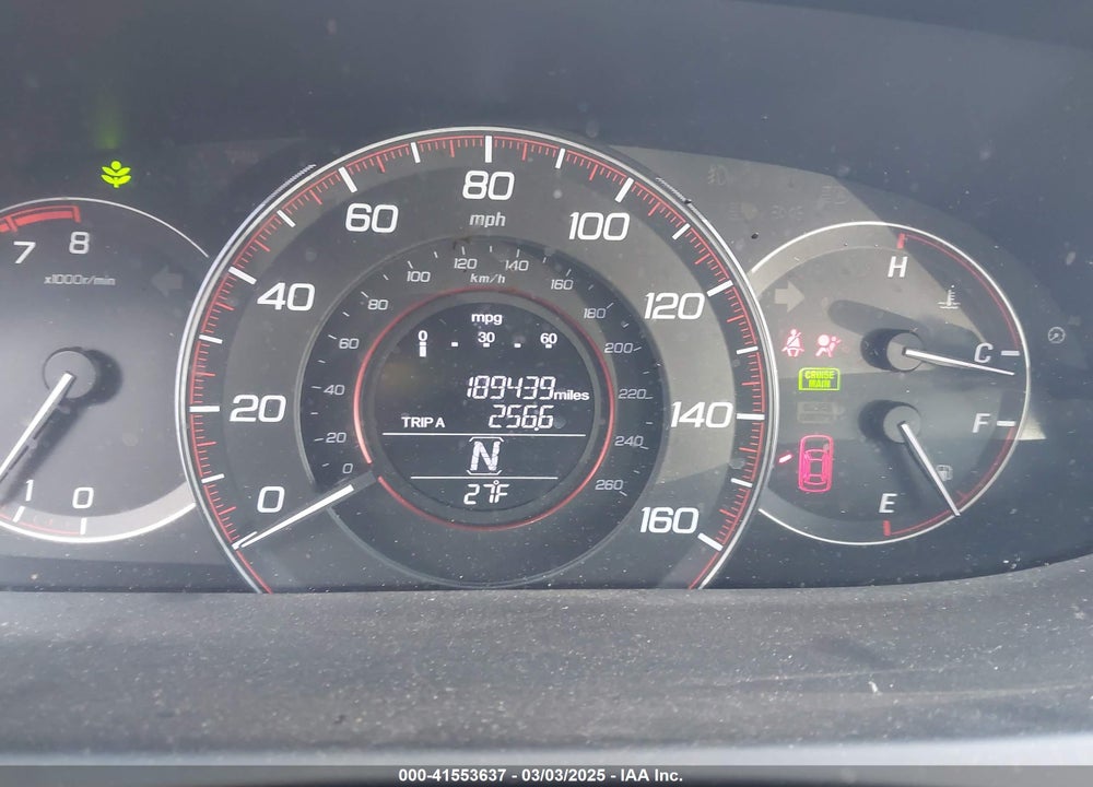 2015 HONDA ACCORD VIN: 1HGCR2F5XFA086763