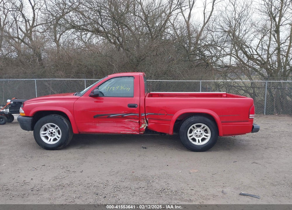 2004 DODGE DAKOTA VIN: 1D7FL16K14S535595