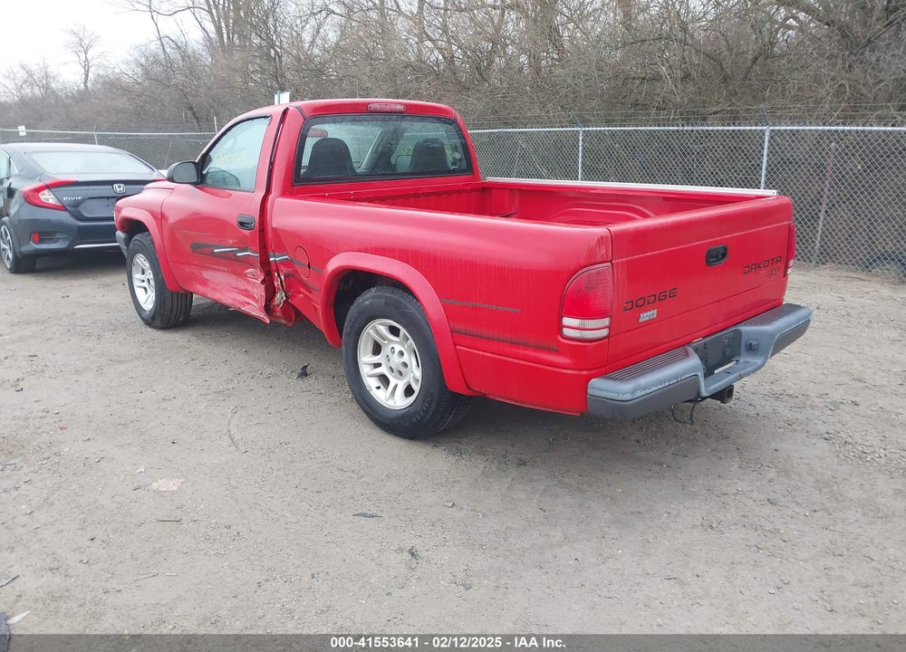 2004 DODGE DAKOTA VIN: 1D7FL16K14S535595