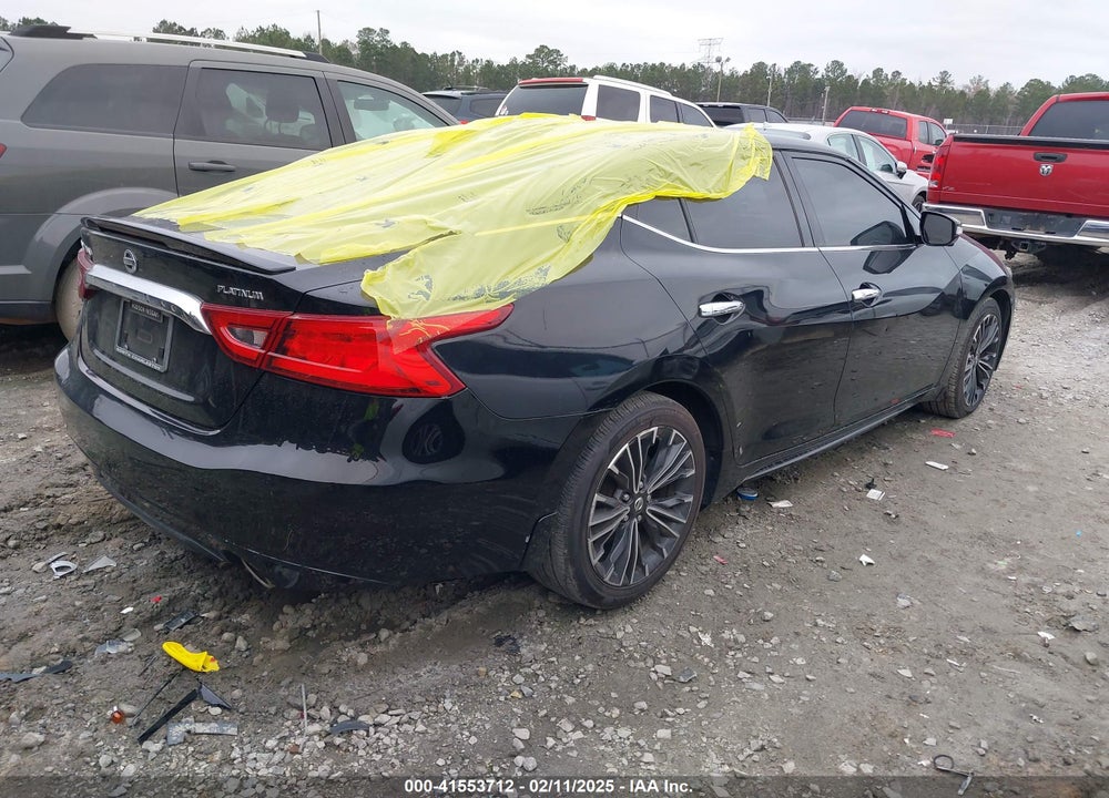 2016 NISSAN MAXIMA VIN: 1N4AA6AP9GC392653
