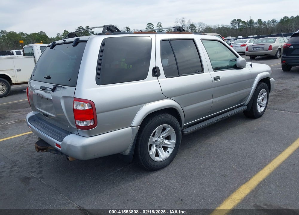 2002 NISSAN PATHFINDER LE VIN: JN8DR09X42W651269