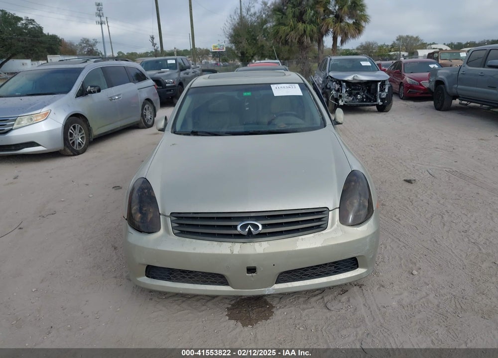 2005 INFINITI G35 VIN: JNKCV51EX5M202705
