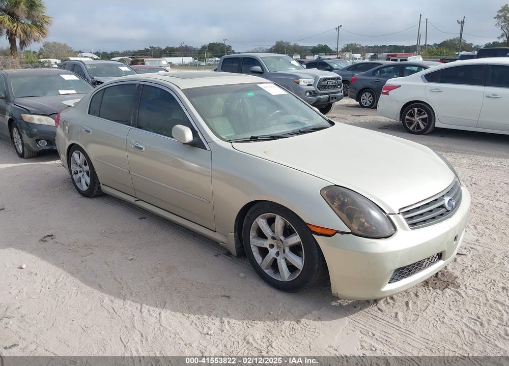 2005 INFINITI G35 VIN: JNKCV51EX5M202705