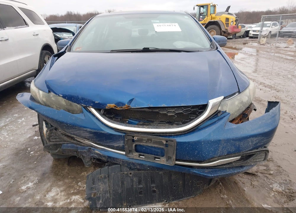 2014 HONDA CIVIC VIN: 19XFB2F89EE027614