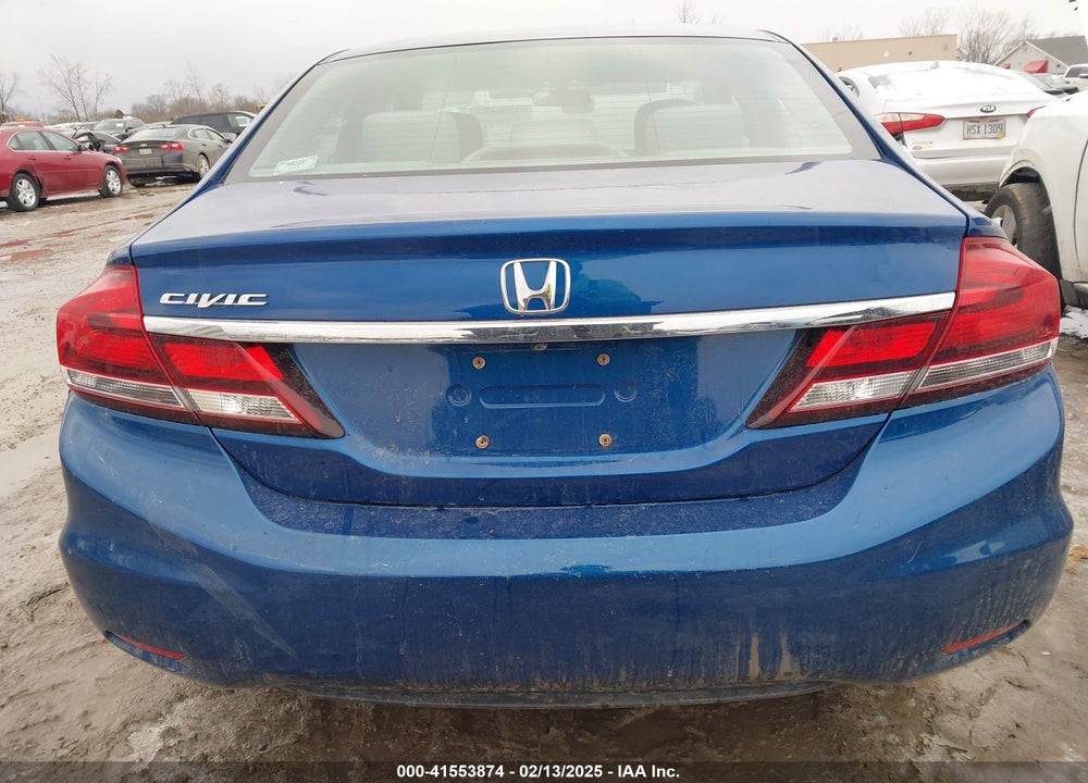 2014 HONDA CIVIC VIN: 19XFB2F89EE027614