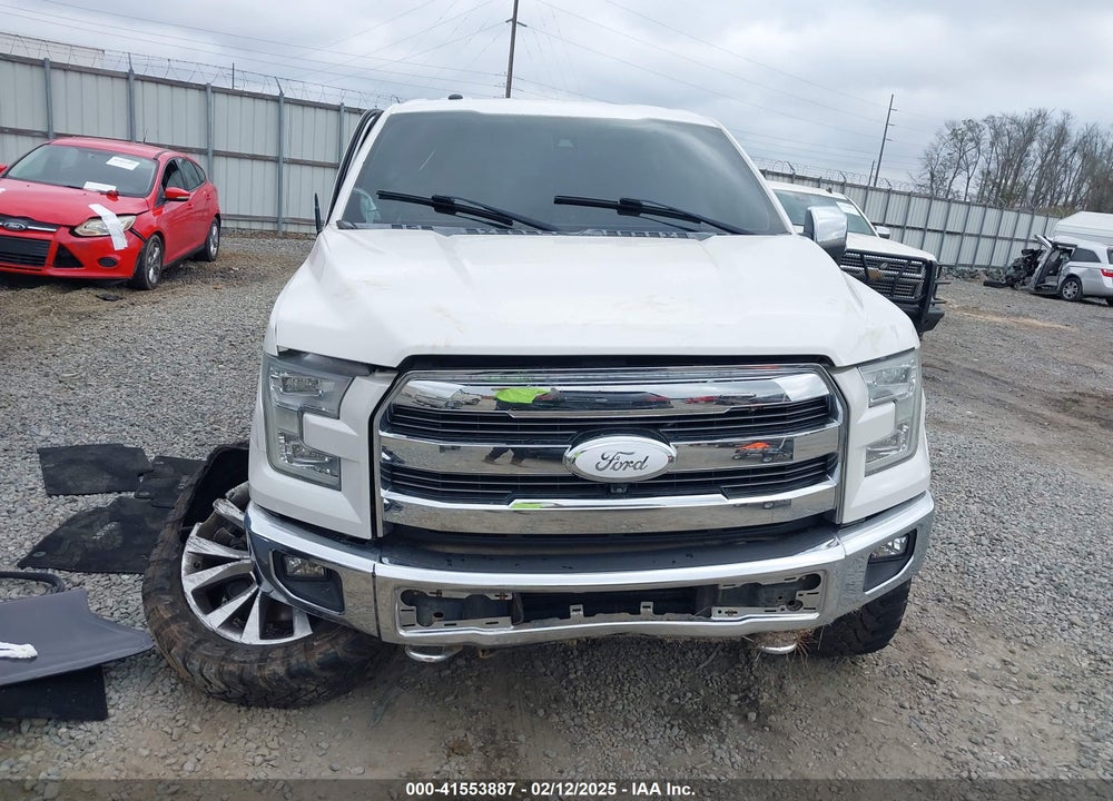 2016 FORD F-150 LARIAT VIN: 1FTEW1EG4GFB64827
