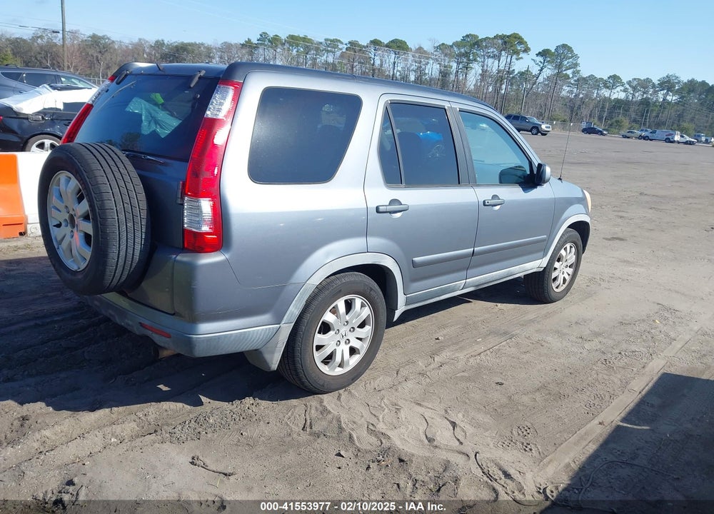 2006 HONDA CR-V SE VIN: JHLRD78926C034538