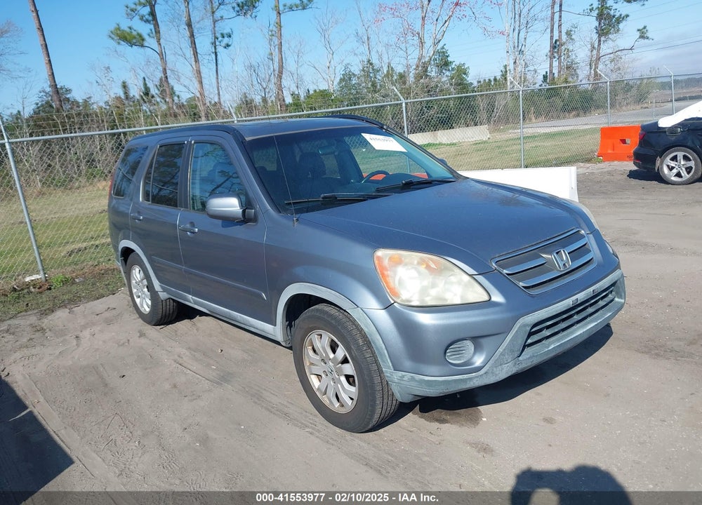 2006 HONDA CR-V SE VIN: JHLRD78926C034538