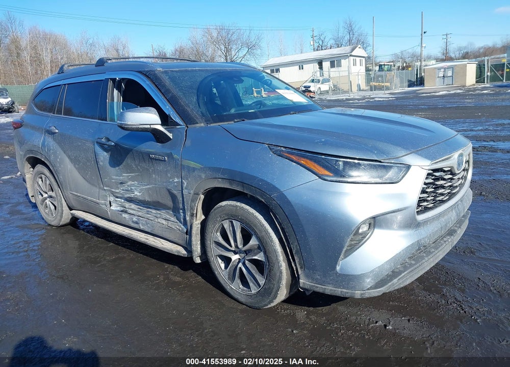 2021 TOYOTA HIGHLANDER HYBRID XLE VIN: 5TDGBRCH4MS056010