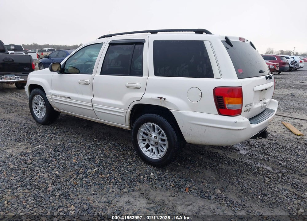 2002 JEEP GRAND CHEROKEE LIMITED VIN: 1J8GX58N42C283956