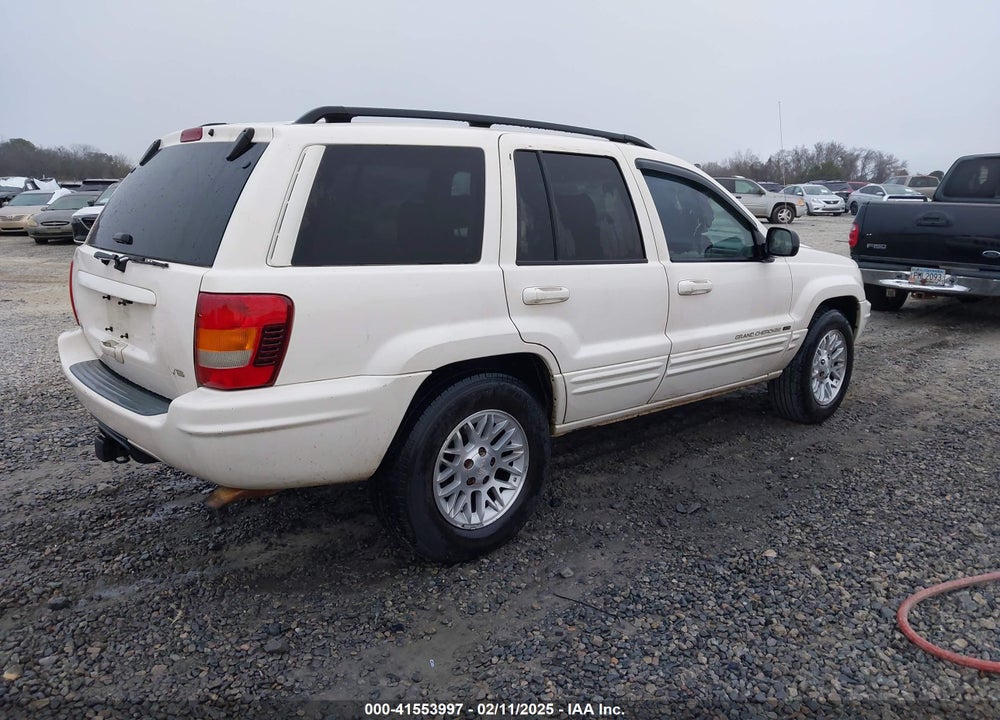2002 JEEP GRAND CHEROKEE LIMITED VIN: 1J8GX58N42C283956