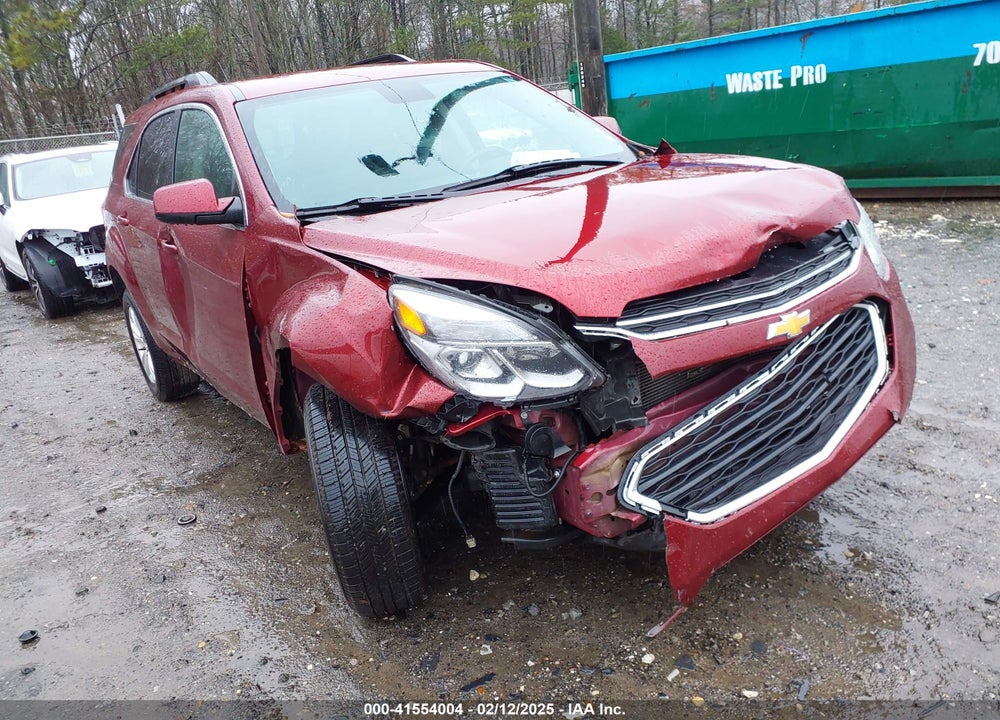 2017 CHEVROLET EQUINOX LT VIN: 2GNALCEK4H6165163