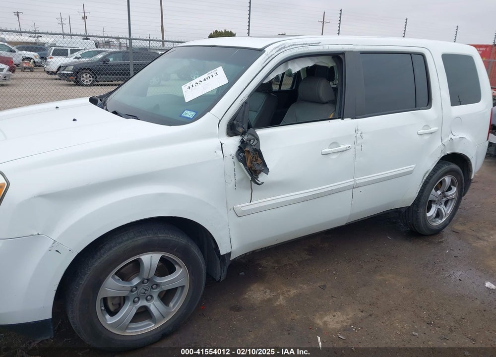 2013 HONDA PILOT EX-L VIN: 5FNYF3H53DB039403