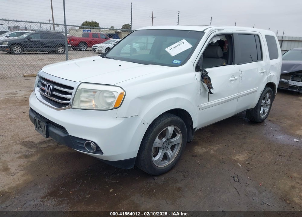2013 HONDA PILOT EX-L VIN: 5FNYF3H53DB039403