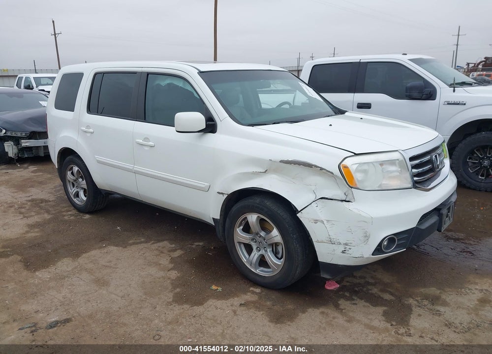 2013 HONDA PILOT EX-L VIN: 5FNYF3H53DB039403