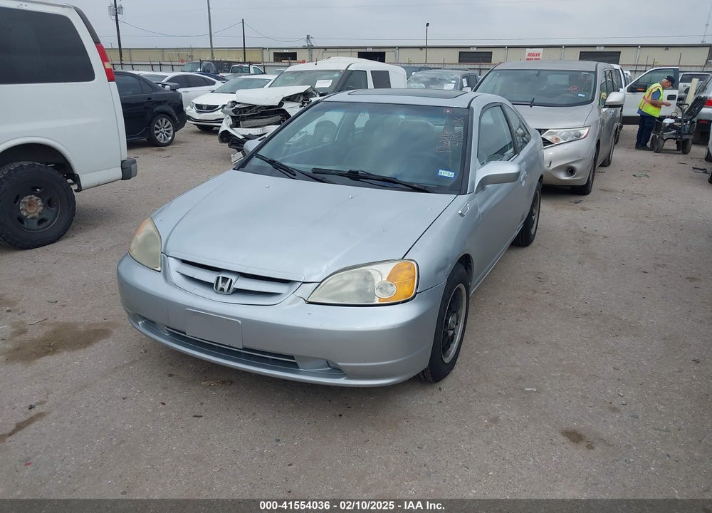 2001 HONDA CIVIC EX VIN: 1HGEM22941L003566
