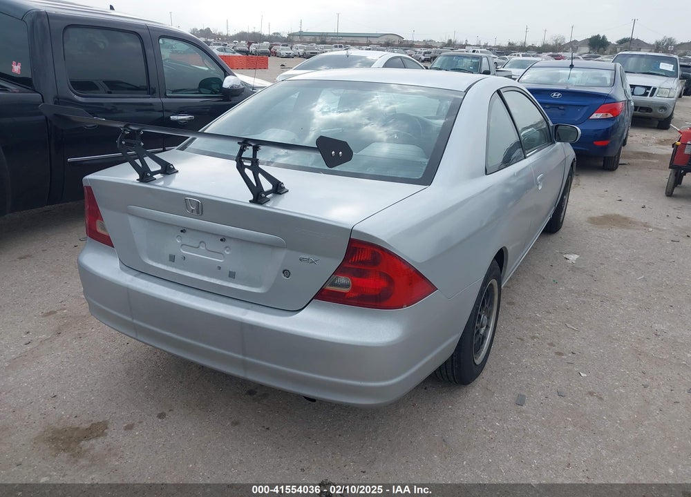 2001 HONDA CIVIC EX VIN: 1HGEM22941L003566