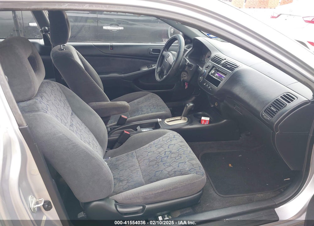 2001 HONDA CIVIC EX VIN: 1HGEM22941L003566