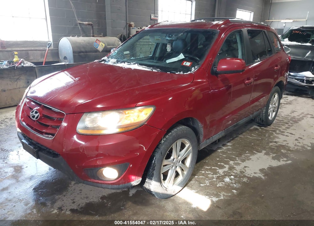 2011 HYUNDAI SANTA FE SE VIN: 5XYZHDAG7BG032525