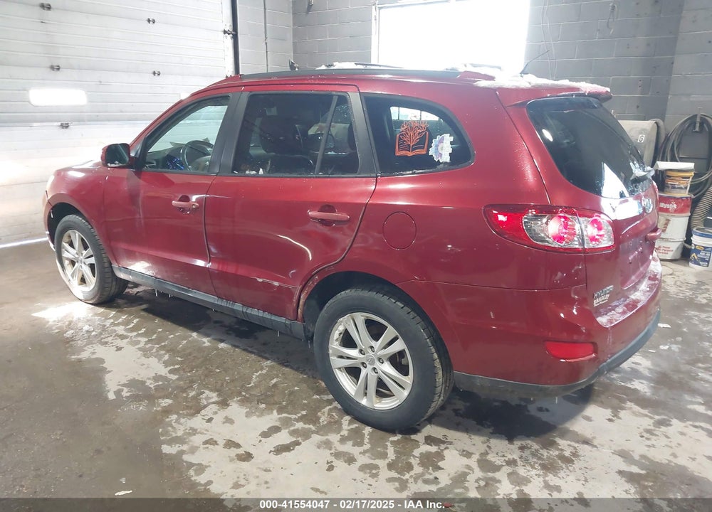 2011 HYUNDAI SANTA FE SE VIN: 5XYZHDAG7BG032525