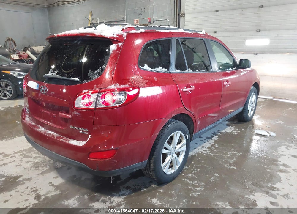 2011 HYUNDAI SANTA FE SE VIN: 5XYZHDAG7BG032525
