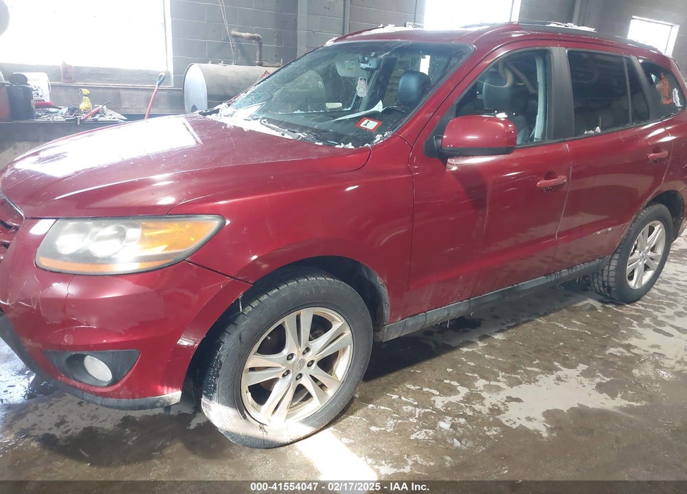2011 HYUNDAI SANTA FE SE VIN: 5XYZHDAG7BG032525