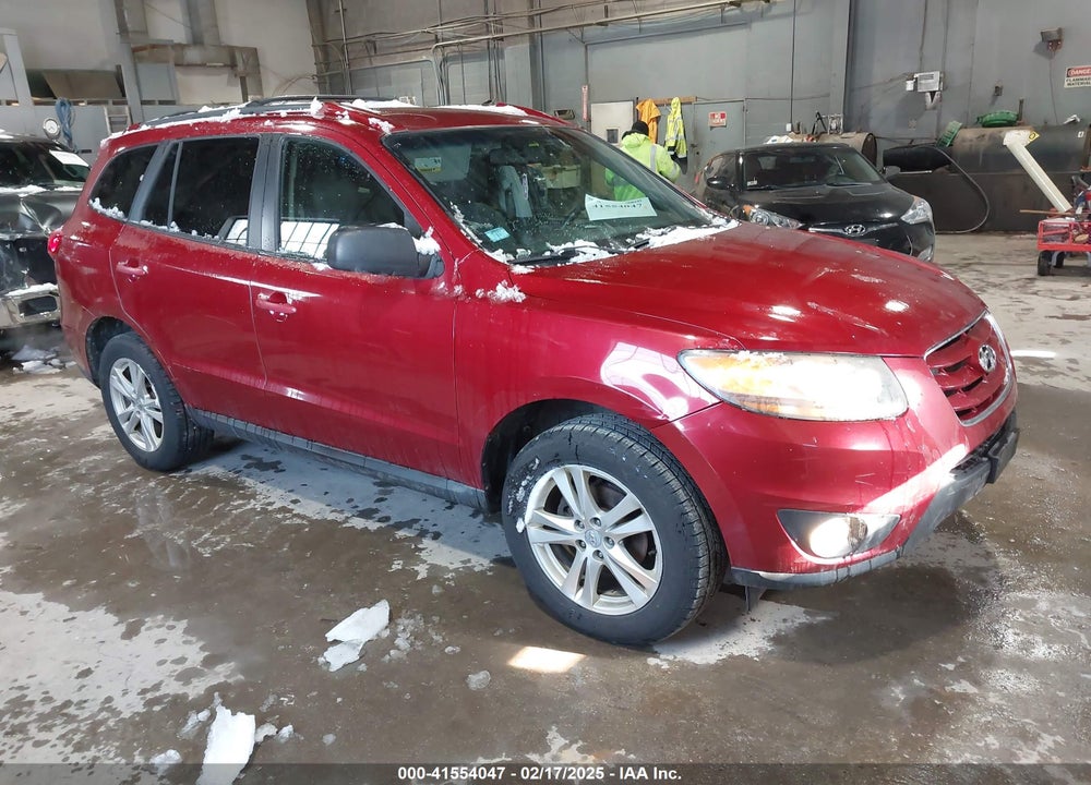 2011 HYUNDAI SANTA FE SE VIN: 5XYZHDAG7BG032525