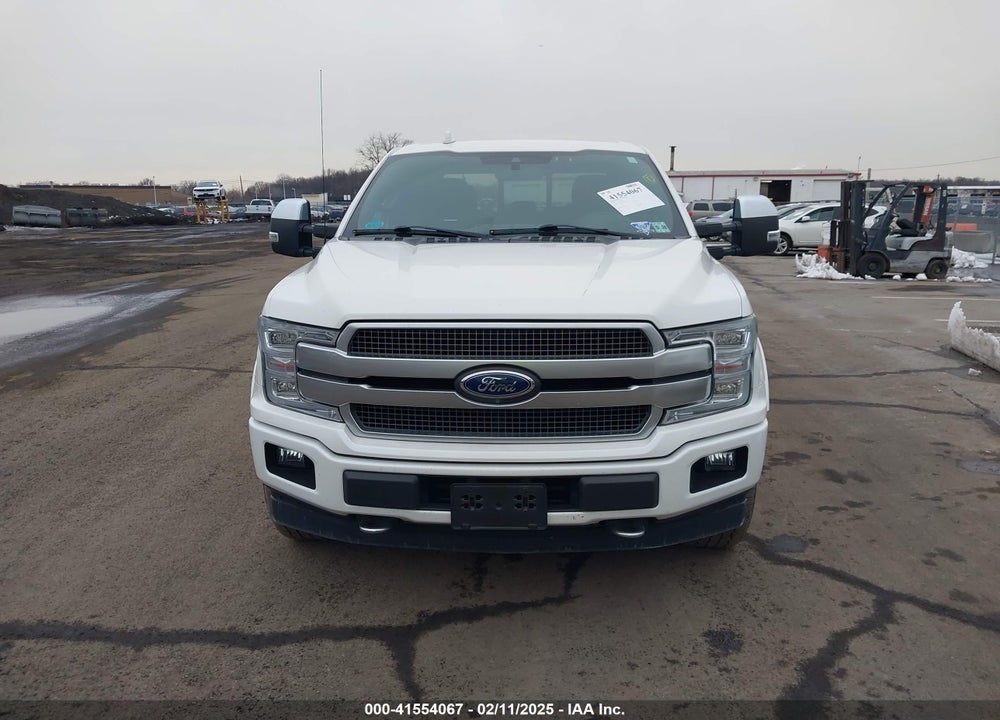 2019 FORD F-150 PLATINUM VIN: 1FTFW1E48KFA49070