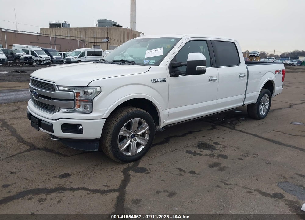 2019 FORD F-150 PLATINUM VIN: 1FTFW1E48KFA49070