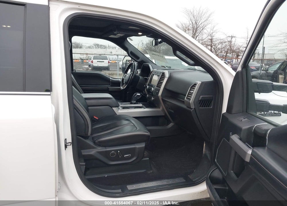 2019 FORD F-150 PLATINUM VIN: 1FTFW1E48KFA49070