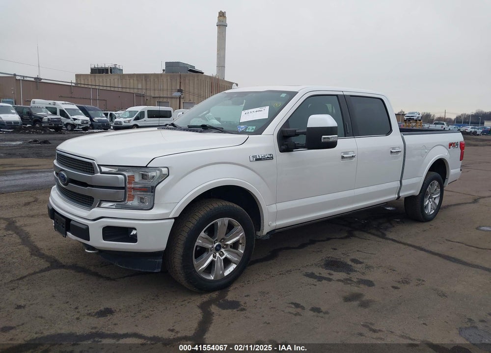 2019 FORD F-150 PLATINUM VIN: 1FTFW1E48KFA49070