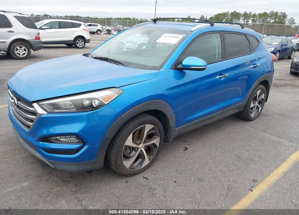 2016 HYUNDAI TUCSON LIMITED VIN: KM8J33A25GU251382