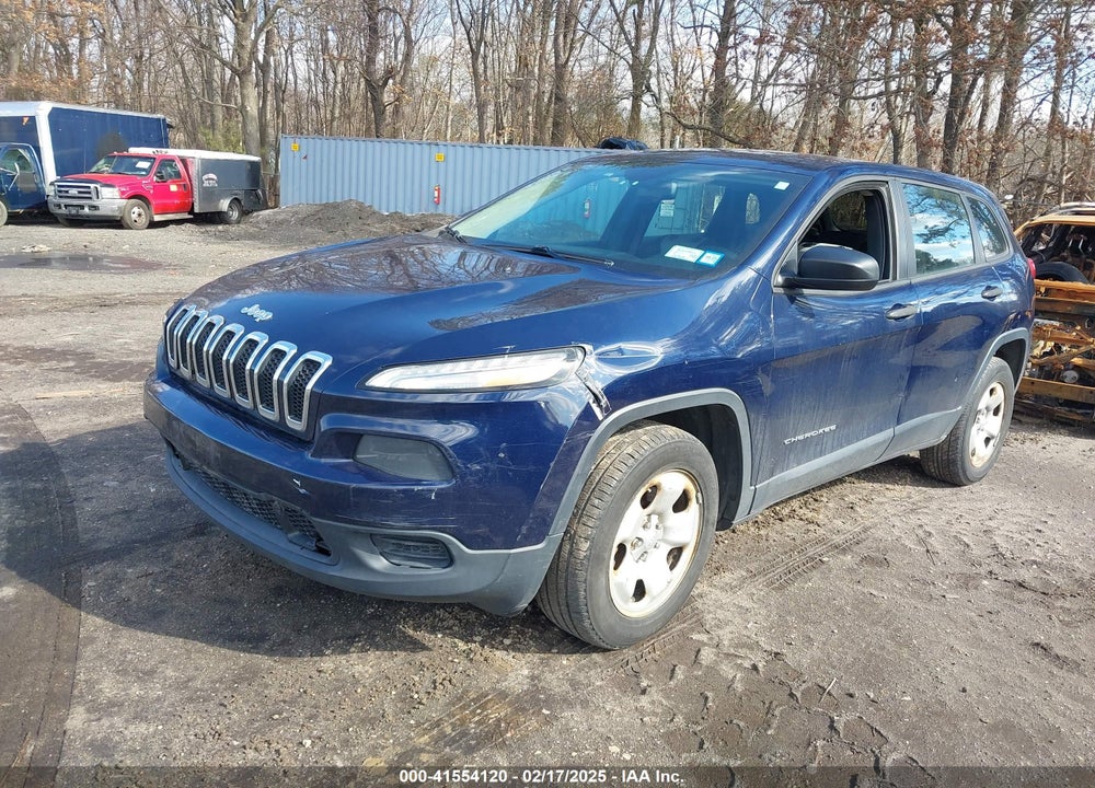 2014 JEEP CHEROKEE VIN: 1C4PJMAB3EW272534