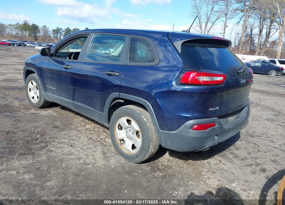 2014 JEEP CHEROKEE VIN: 1C4PJMAB3EW272534