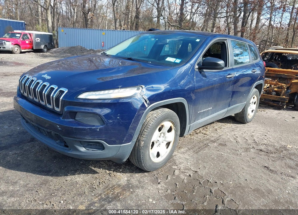 2014 JEEP CHEROKEE VIN: 1C4PJMAB3EW272534