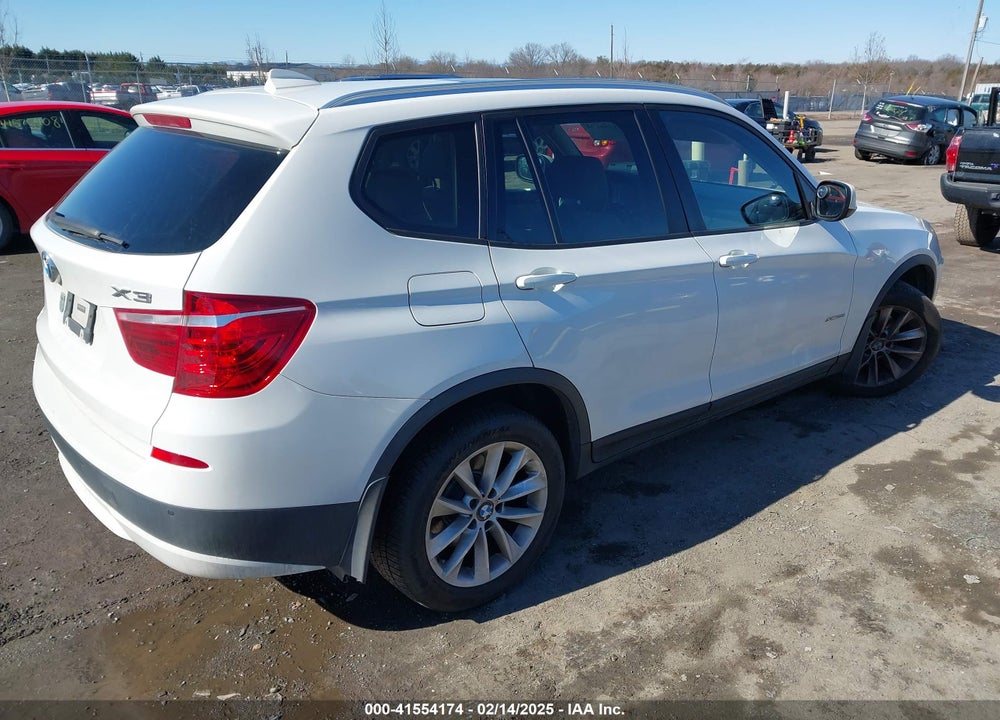 2014 BMW X3 XDRIVE28I VIN: 5UXWX9C54E0D22828