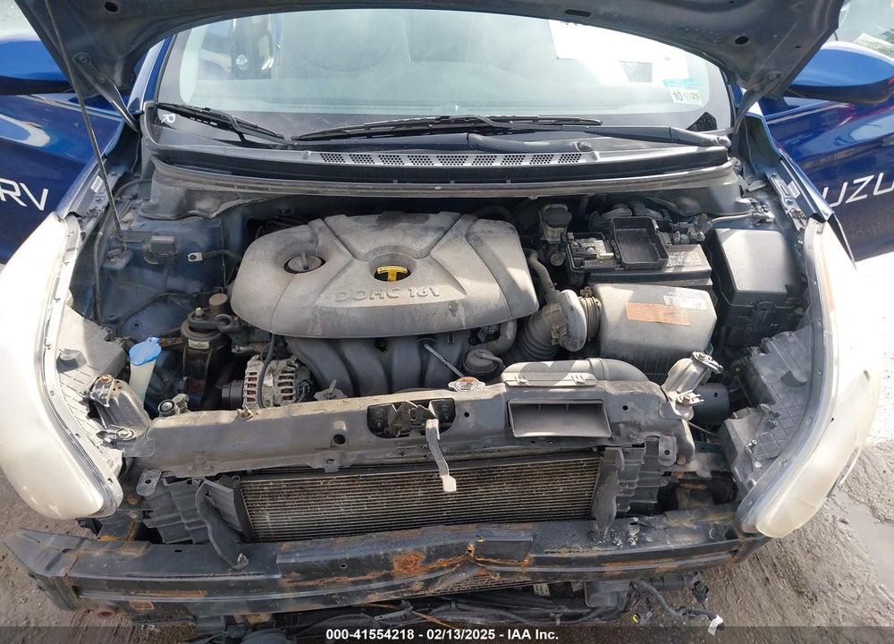 2013 HYUNDAI ELANTRA VIN: KMHDH4AEXDU706897