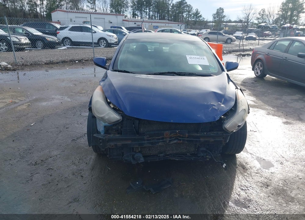 2013 HYUNDAI ELANTRA VIN: KMHDH4AEXDU706897