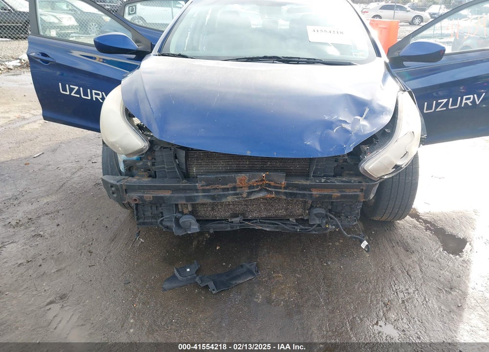 2013 HYUNDAI ELANTRA VIN: KMHDH4AEXDU706897