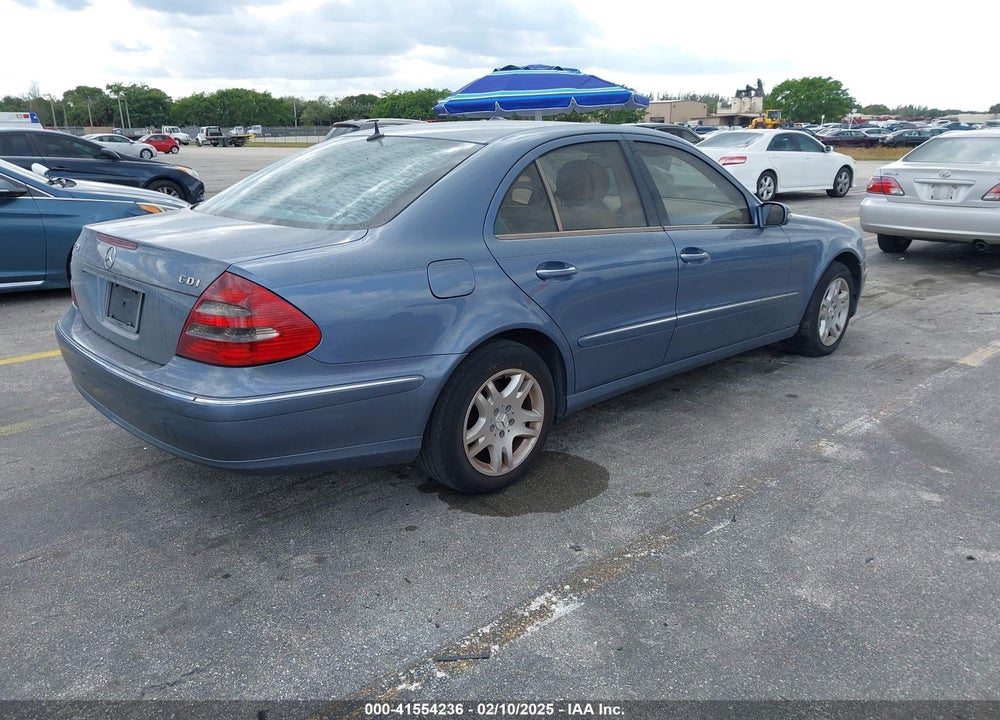 2006 MERCEDES-BENZ E 320 CDI VIN: WDBUF26J36A862190
