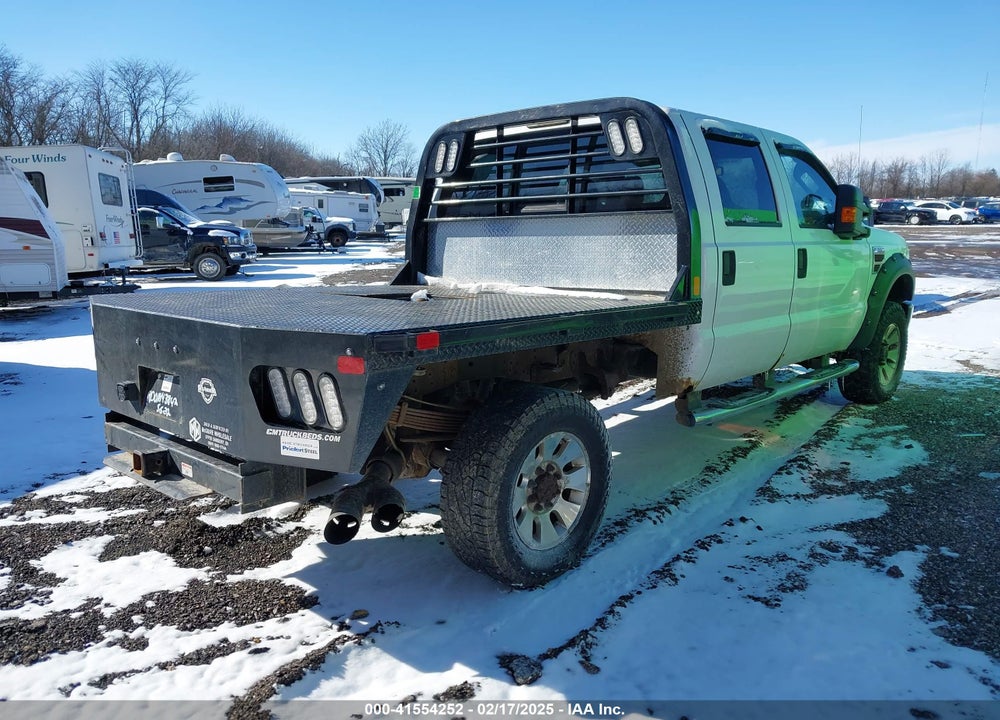 2008 FORD F-350 FX4/HARLEY-DAVIDSON/KING RANCH/LARIAT/XL/XLT VIN: 1FTWW31R68EA04690