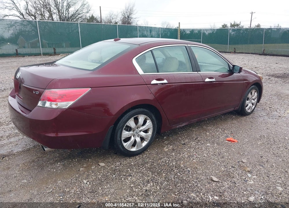 2008 HONDA ACCORD VIN: 1HGCP36848A029385