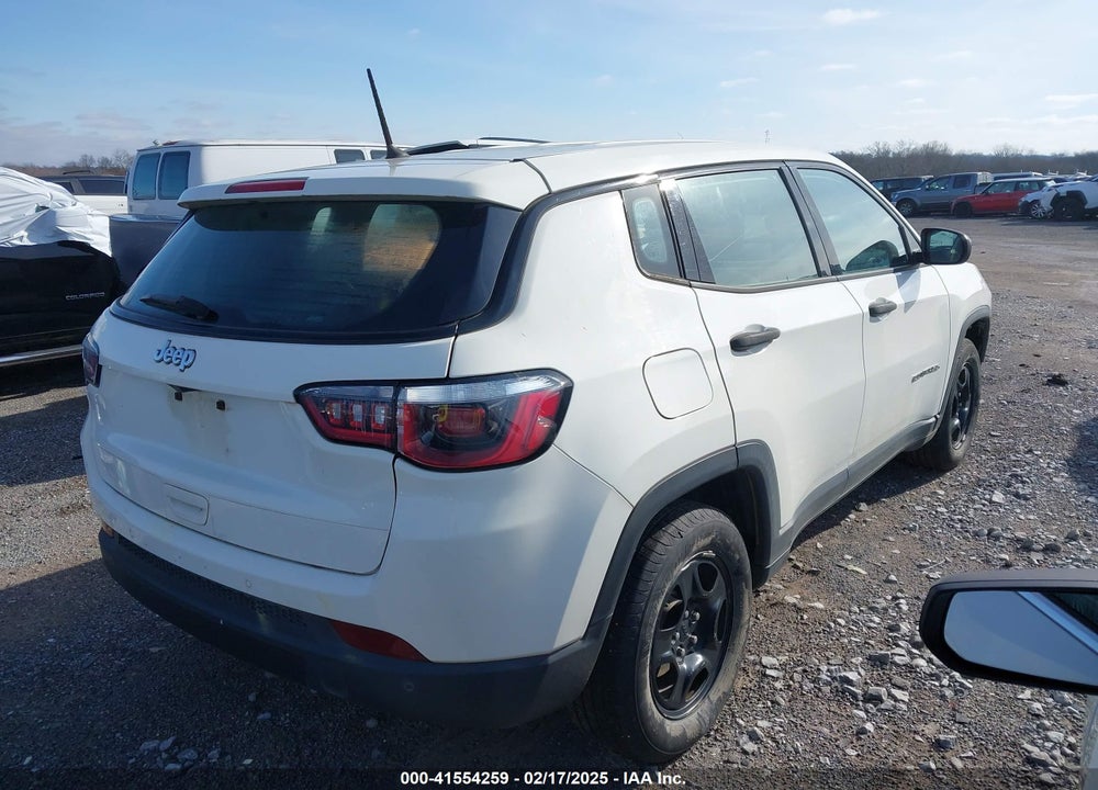 2018 JEEP COMPASS VIN: 3C4NJCABXJT263332