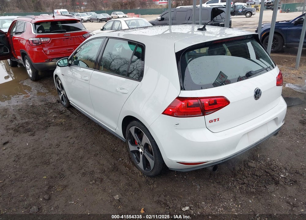 2017 VOLKSWAGEN GOLF GTI VIN: 3VW447AU7HM013799