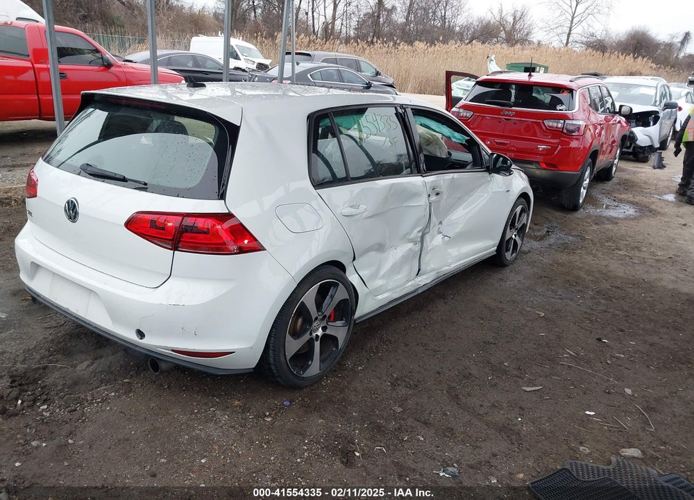 2017 VOLKSWAGEN GOLF GTI VIN: 3VW447AU7HM013799