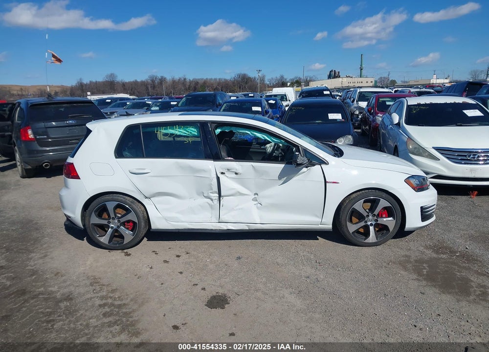 2017 VOLKSWAGEN GOLF GTI VIN: 3VW447AU7HM013799