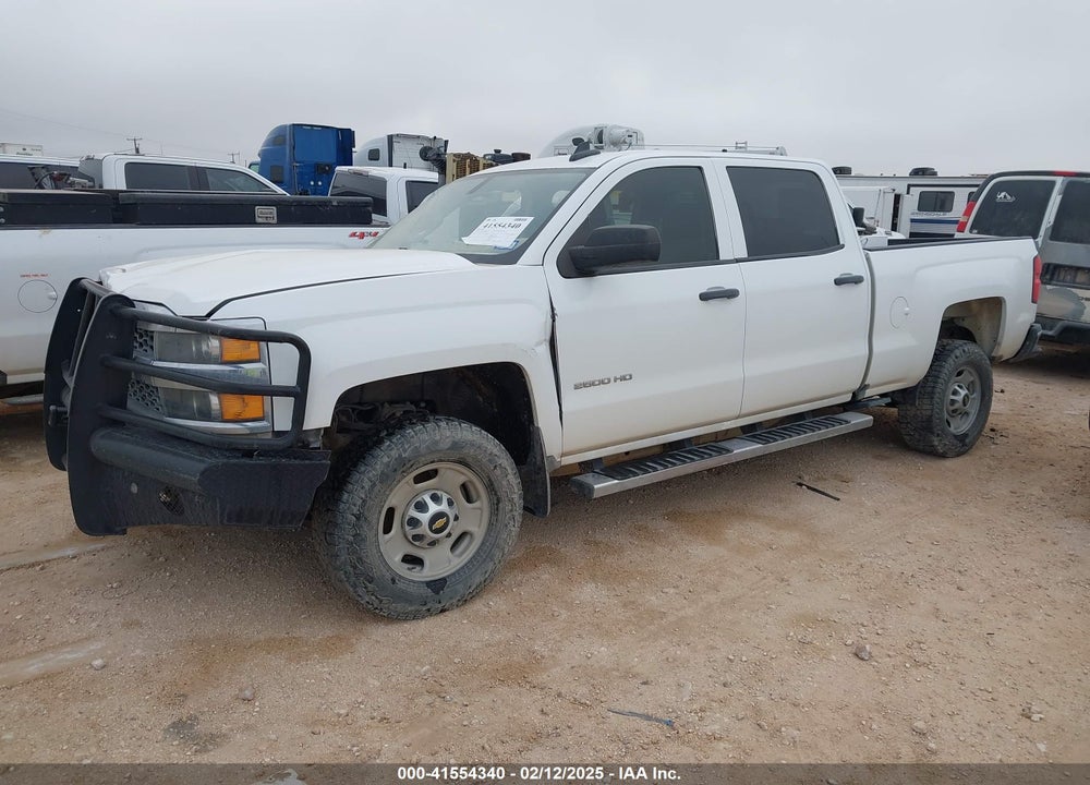 2019 CHEVROLET SILVERADO 2500HD VIN: 1GC1KREG2KF218885